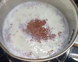 A picture of step 2 of Garden cress seeds porridge for women.