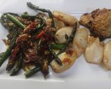 Foto del paso 8 de la receta: Chipirones con espárragos