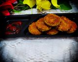 A picture of step 4 of Chickpeas tikki (patties).
