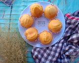 Hình bước làm 3 của món Muffin chanh leo sữa chua (không cần lò nướng)
