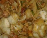 Foto del paso 4 de la receta: Yucas con pollo deshilachado