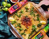 A picture of step 10 of Mutton haleem/daleem.