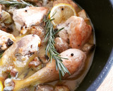 Foto del paso 9 de la receta: Pollo y alcachofas al limón y romero