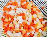 Hình bước làm 1 của món Canh củ chay