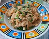 Foto langkah ke 8 dari resep Tumis kulit Tahu.