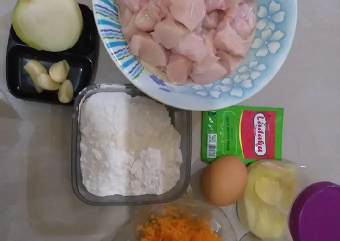 Langkah-langkah untuk membuat Resep Nugget ayam rumahan