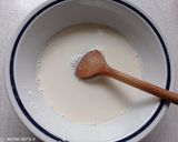 Ananászos kakaós piskóta, vanília pudinggal - halogénes sütőben sütve recept fázis 5 fotója