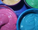 Foto langkah ke 4 dari resep Rainbow Cake Kukus.