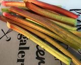 Une image de l'étape 1 de Tarte à la rhubarbe crème vanille et épeautre.