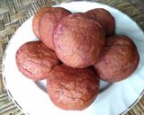 Foto langkah ke 6 dari resep Donat Ubi Ungu.