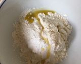 A picture of step 2 of Low fat yeast free pizza dough FAST.