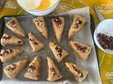 Healthy Fruit & Nut Scones