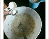 A picture of step 1 of Mangalore buns.