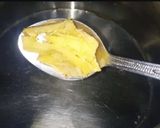 A picture of step 1 of Sulemani Chai.