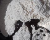 A picture of step 2 of Zimtsterne(Christmas cookies).