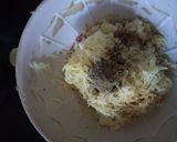 A picture of step 2 of Potato samolina fingers.