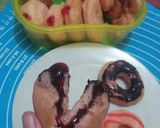 Foto langkah ke 13 dari resep Donat Bomboloni Stroberi.