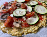 Foto del paso 7 de la receta: Pizza con base de coliflor