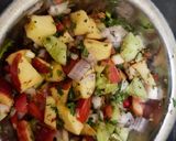 A picture of step 6 of Apple  Chatpata  mix veg  salad.