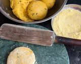 A picture of step 3 of Soft Makai Rotla Loaded With Veggies (Serve With Green Garlic Chutney & jaggery).