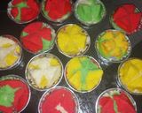 Foto langkah ke 6 dari resep Bolu warna warni.
