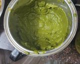 A picture of step 3 of मक्के की रोटी और सरसों का साग.