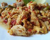 Foto langkah ke 7 dari resep Ayam Suwir Pedas Khas Bali.