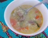 Foto del paso 2 de la receta: Sopa de zucchini y carne