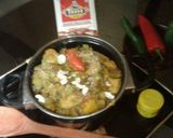 A picture of step 11 of Kashmiri sabji bahar.