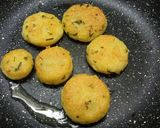 A picture of step 8 of Ragda pattice.