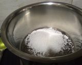 A picture of step 1 of Caramelized tea.