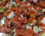 A picture of step 5 of Larb Salmon.