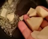 Une image de l'étape 4 de Crumble chocolat pomme raisin.