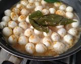 Foto langkah ke 2 dari resep Sate Bacem Telur Puyuh.