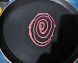 A picture of step 5 of Nolen Gurer Patishapta Peethe.