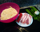 Foto del paso 2 de la receta: Migas de pan Payés, con panceta y chistorra