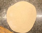 A picture of step 8 of Whole wheat naan on tawa (with yeast).