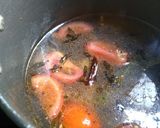 A picture of step 3 of Lemon rasam.