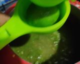 A picture of step 11 of Hariyali Pav bhaji.