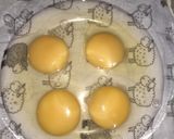 A picture of step 1 of Royal icing Pastries.