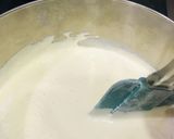 A picture of step 2 of Spiderman cake.