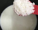 A picture of step 3 of Creamy Rose Coconut Relish.