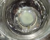 A picture of step 2 of Chia Seeds in Red Drink.