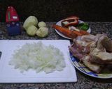 Foto del paso 1 de la receta: Guiso de arroz con pollo