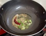 A picture of step 2 of Vegetable Red Rice Poha.