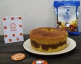 Foto langkah ke 9 dari resep Marmer Cake Labu Kuning.