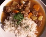 Foto langkah ke 4 dari resep Beef Curry Rice.