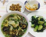 Hình bước làm 5 của món Canh củ năng