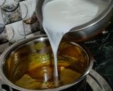 A picture of step 3 of Chickpea Sheera.