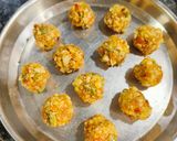 A picture of step 5 of Rakhi Special - Coconut Ladoo with Gulkand-Dryfruits Stuffing.